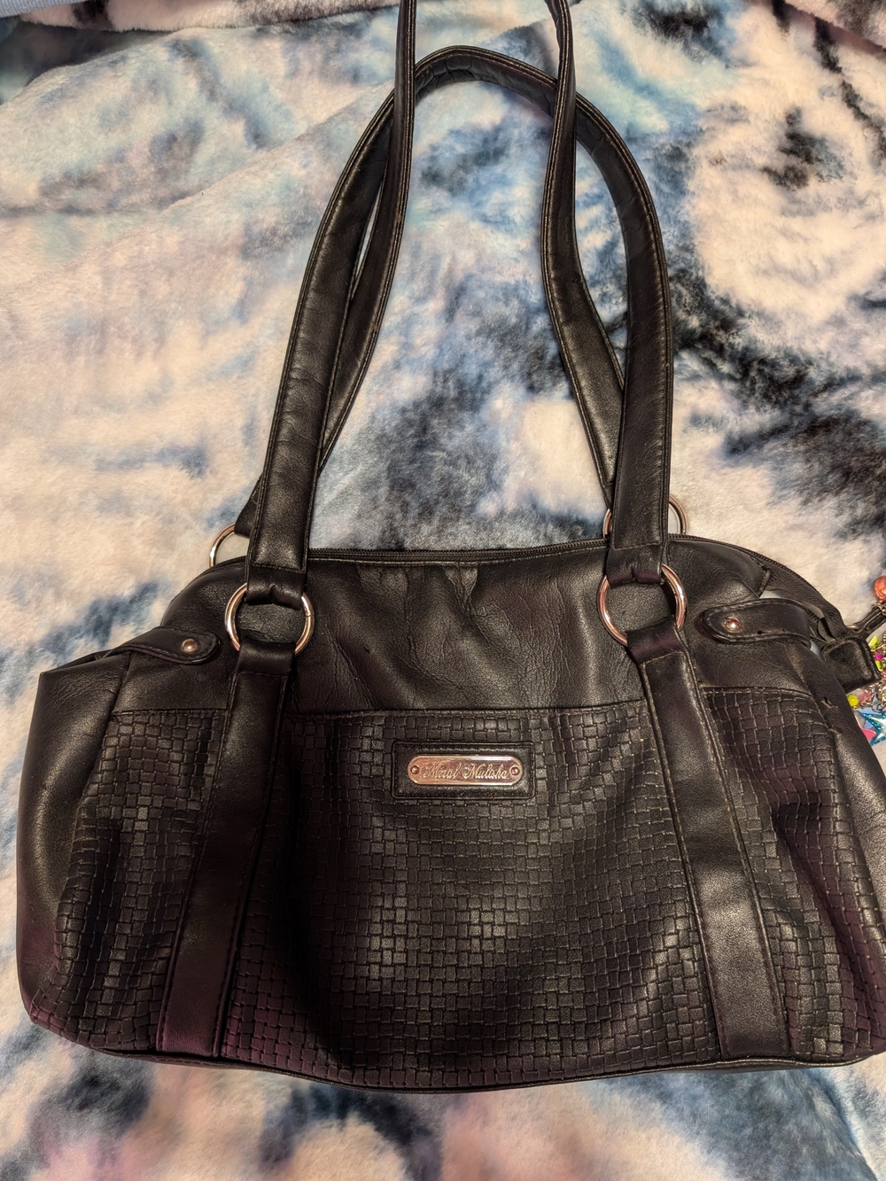 Black Women's Tote Handbag - Casual Shoulder Bag